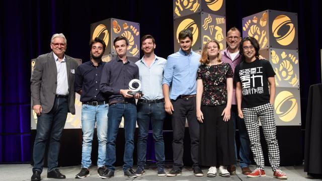 Overrun remporte le Best Student Project Award au SIGGRAPH 2018